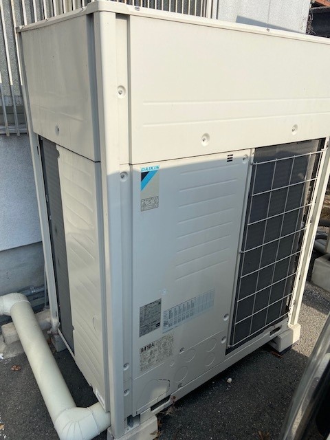 大型業務用エアコン導入